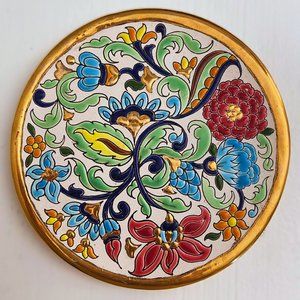 Hand Painted Decorative Spanish Plate